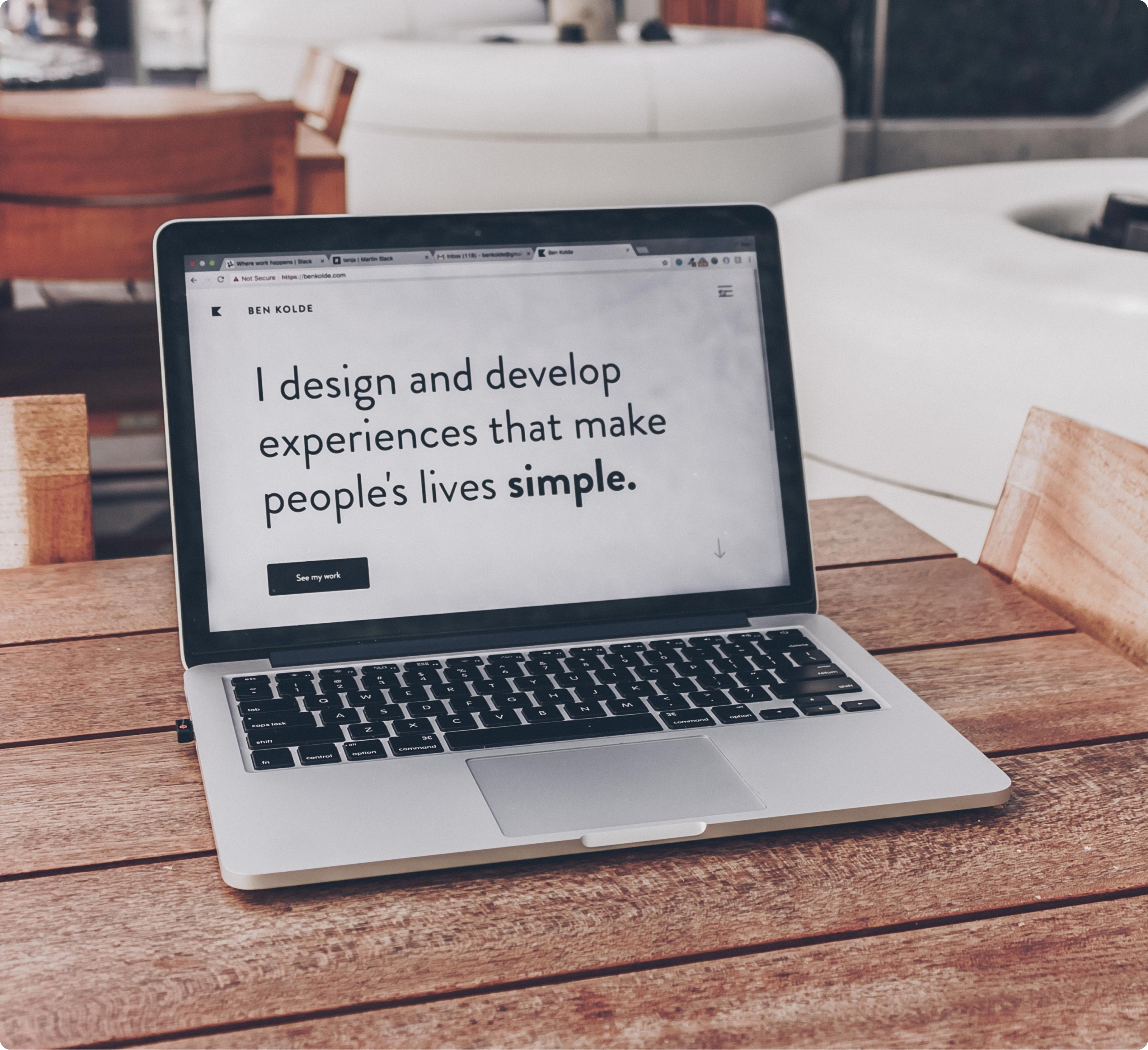 Diseño de sitio pensado en UX.
