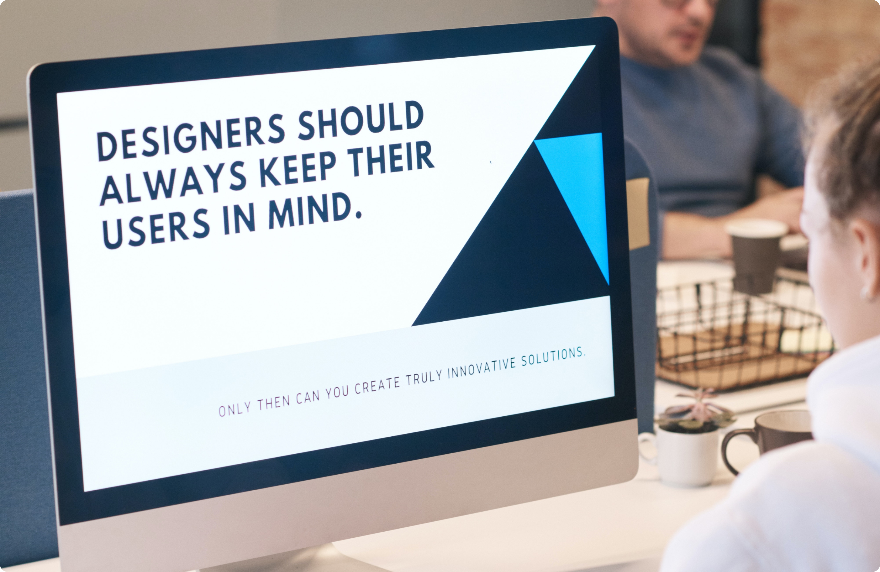 Gráfico - Los diseñadores mantienen a los usuarios en la mente